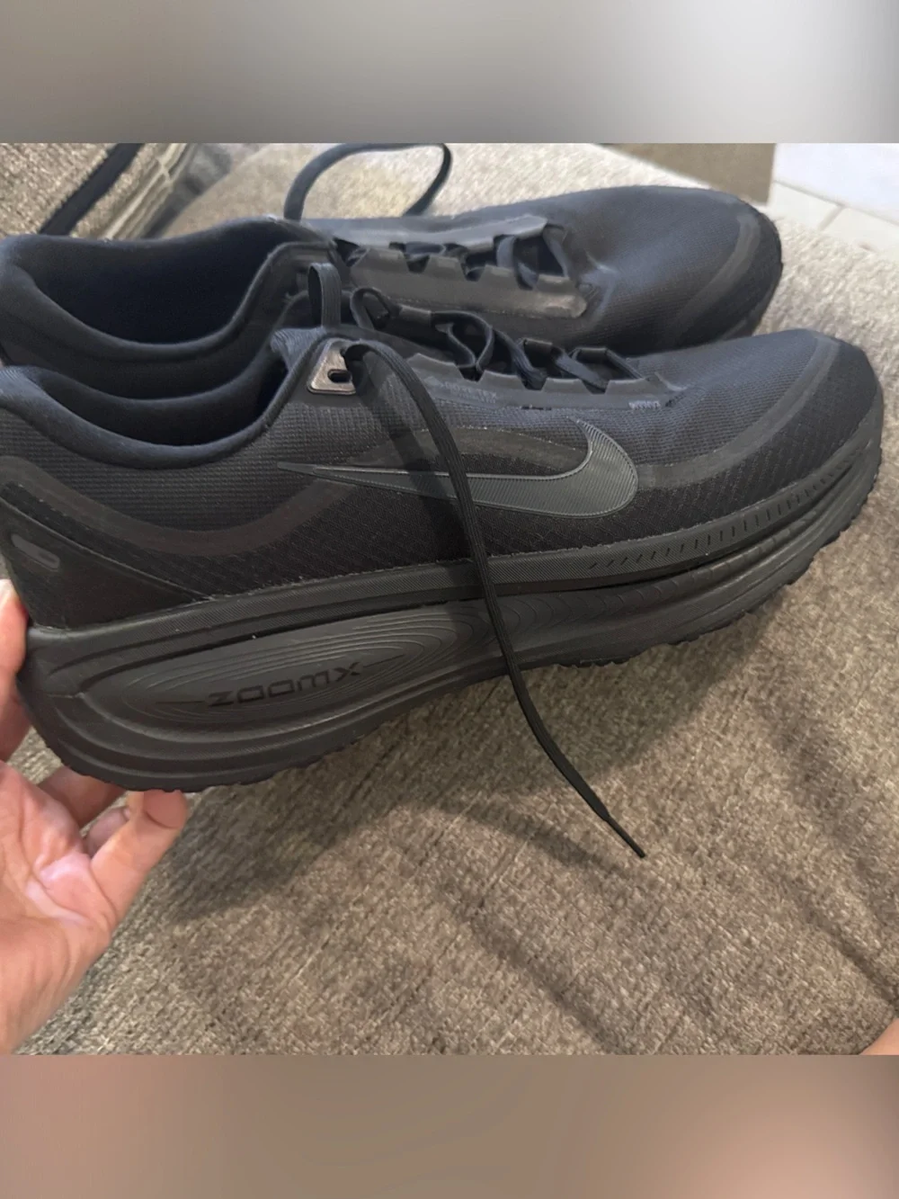 Nike All-Black Performance Running Shoes